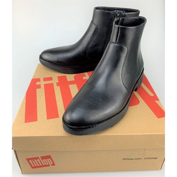 NIB Fitflop Mari Boots In Black Size 37 - Picture 11 of 11